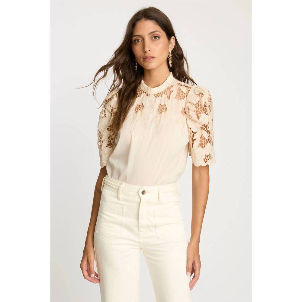 NEW CABALLERO elaine reversible top in cream